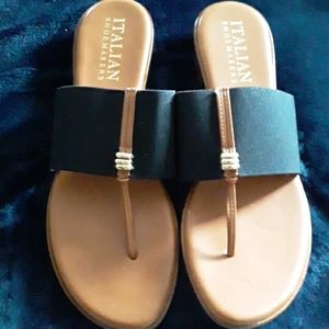 Italian Shoemakers black sandals